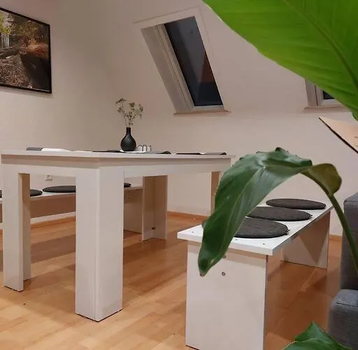 Rooftop Apartmens - Komfortable Neue Gemeinschaftsunterkunft Im Herzen Von - Raum 3 乌尔姆